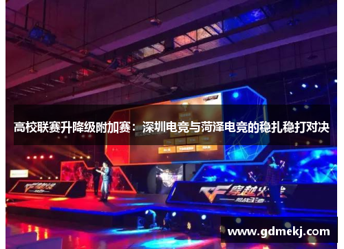 高校联赛升降级附加赛：深圳电竞与菏泽电竞的稳扎稳打对决