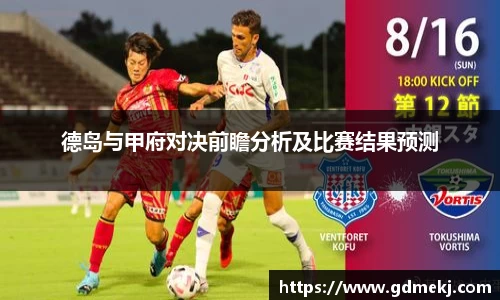 德岛与甲府对决前瞻分析及比赛结果预测